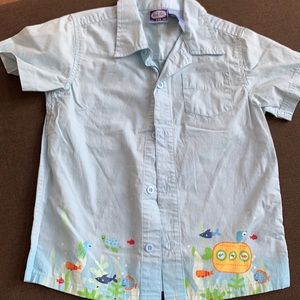 Little boys button down shirt